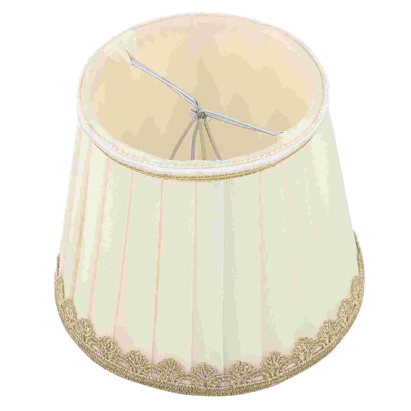 Osaladi Small Lamp Shades Clip-Bulb Light Cover Pleated Chiffon Ornament Beige Chandelier
Osaladi Small Lamp Shades Clip-Bulb Light Cover Pleated Chiffon Ornament Beige Chandelier