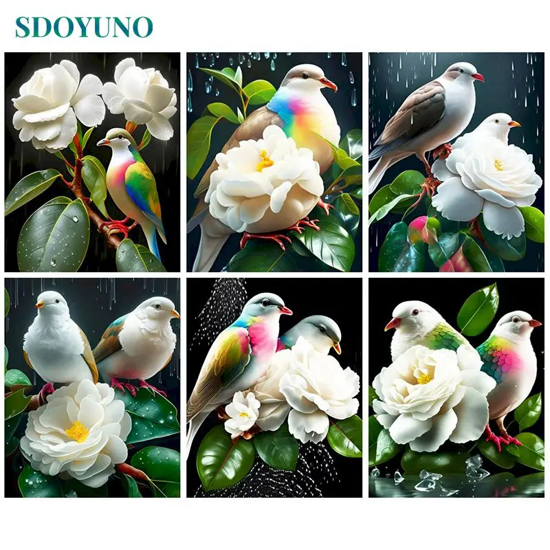 DIY Paintings By Numbers Kits Acrylic Paint By Numbers For Adults Peony Flowers Birds On Canvas Modern Wall Home Decoration Gfit
DIY Paintings By Numbers Kits Acrylic Paint By Numbers For Adults Peony Flowers Birds On Canvas Modern Wall Home Decoration Gfit