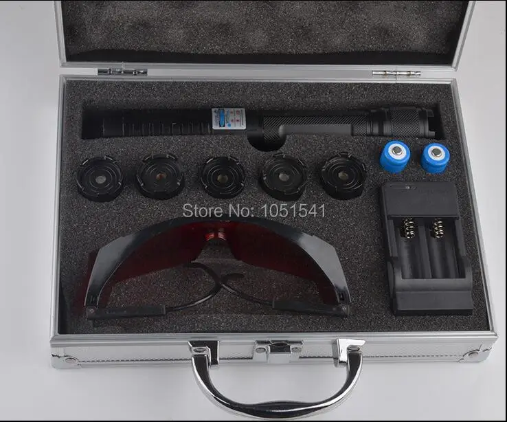 HOT! High Power Military 100000m Lazer Torch 450nm Blue Laser Light Pointers Flashlight Burn Match Candle Lit Cigarette Hunting
HOT! High Power Military 100000m Lazer Torch 450nm Blue Laser Light Pointers Flashlight Burn Match Candle Lit Cigarette Hunting