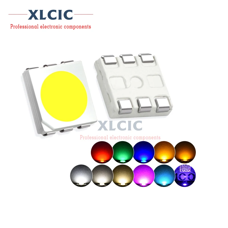 1000PCS 5050 SMD LED RGB Warm White Yellow Green Red Blue Light Emitting Diode High Brightness DIY PCB Lamp Light Beads
1000PCS 5050 SMD LED RGB Warm White Yellow Green Red Blue Light Emitting Diode High Brightness DIY PCB Lamp Light Beads
