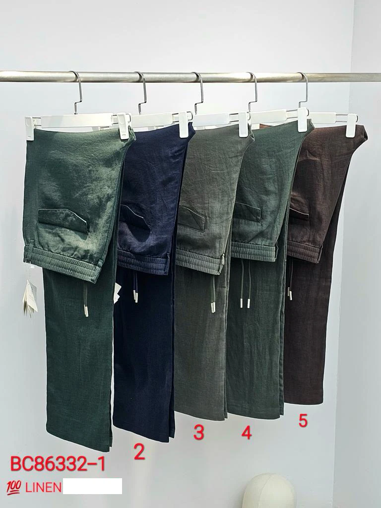 BILLIONAIRE OECHSLI Pants Linen BC thin men 2024 Spring Summer New Casual Breathable comfort Straight Trousers big size 31-40
BILLIONAIRE OECHSLI Pants Linen BC thin men 2024 Spring Summer New Casual Breathable comfort Straight Trousers big size 31-40