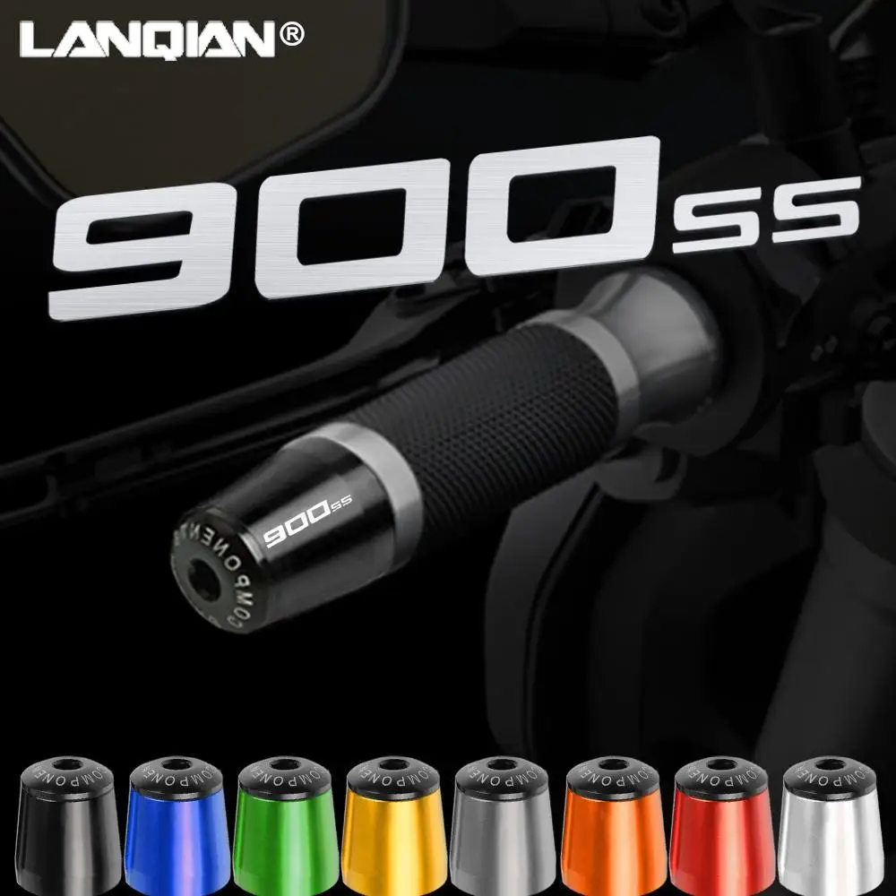 

Motorcycle Aluminum Handlebar Caps Handle Bar Grips Ends Plug For DUCATI 900SS 900 SS 1991-2006 2002 2003 2004 2005 Accessories
