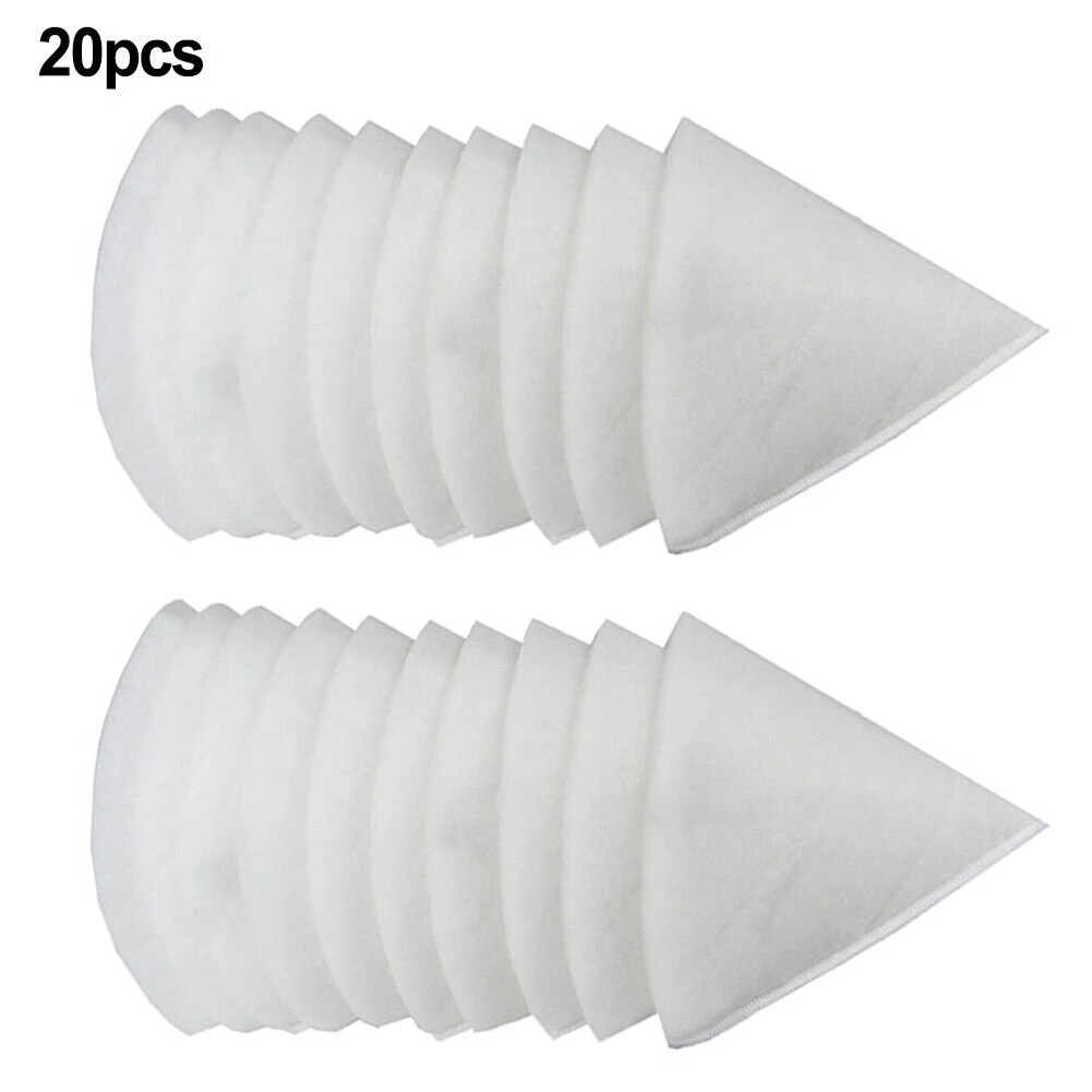 G4 DN125 Filters White 180mm Long 20pc Cone Filter Set For Round Exhaust Air Valves Progressive Depth Structure
G4 DN125 Filters White 180mm Long 20pc Cone Filter Set For Round Exhaust Air Valves Progressive Depth Structure
