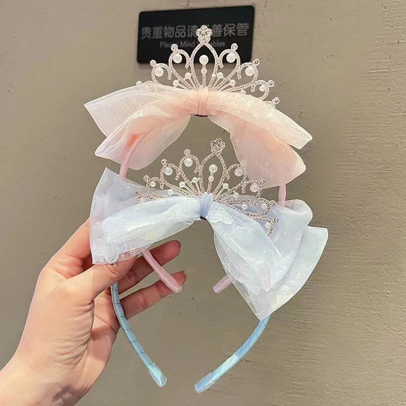 10pcs/lot Cute Bowknot Headbands for Girls Kids Sequin Crown Snow Yarn Hairband Bowknot Hair Hoop Hair Accessories
10pcs/lot Cute Bowknot Headbands for Girls Kids Sequin Crown Snow Yarn Hairband Bowknot Hair Hoop Hair Accessories