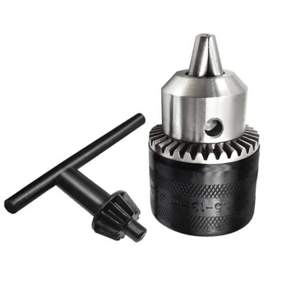 1.5-13mm Precise Drill Chuck Converter 1/2-20UNF Thread Quick Change Adapter Connector Rod Motor Shaft Wrench Power Tool
1.5-13mm Precise Drill Chuck Converter 1/2-20UNF Thread Quick Change Adapter Connector Rod Motor Shaft Wrench Power Tool