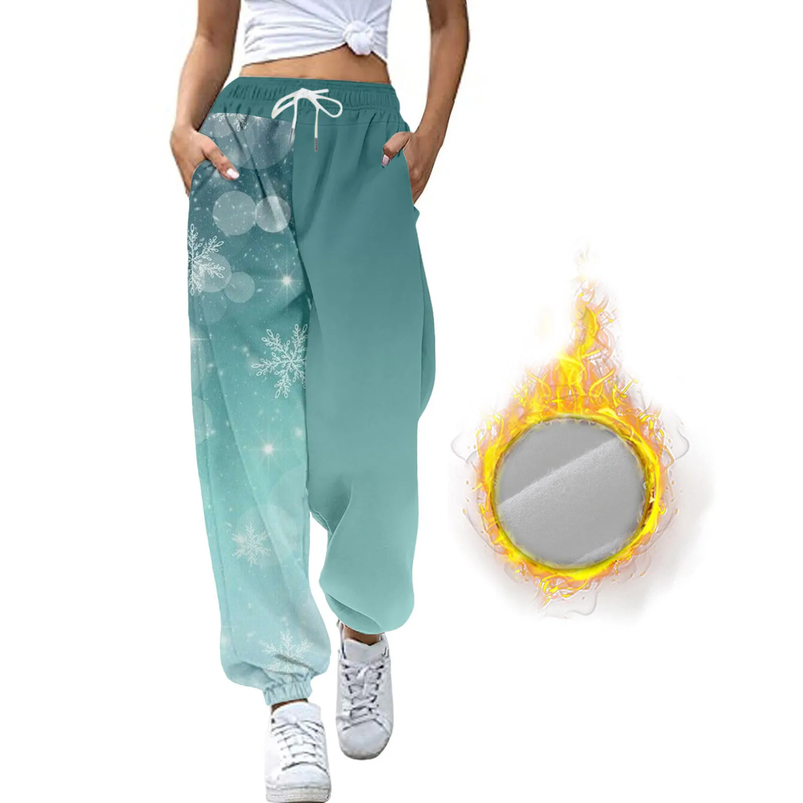 Women Christmas Sweatpants Funny Printed High Waist Sports Pants Sporty Leggings Winter Pantalones De Mujer Spodnie Navidad
Women Christmas Sweatpants Funny Printed High Waist Sports Pants Sporty Leggings Winter Pantalones De Mujer Spodnie Navidad