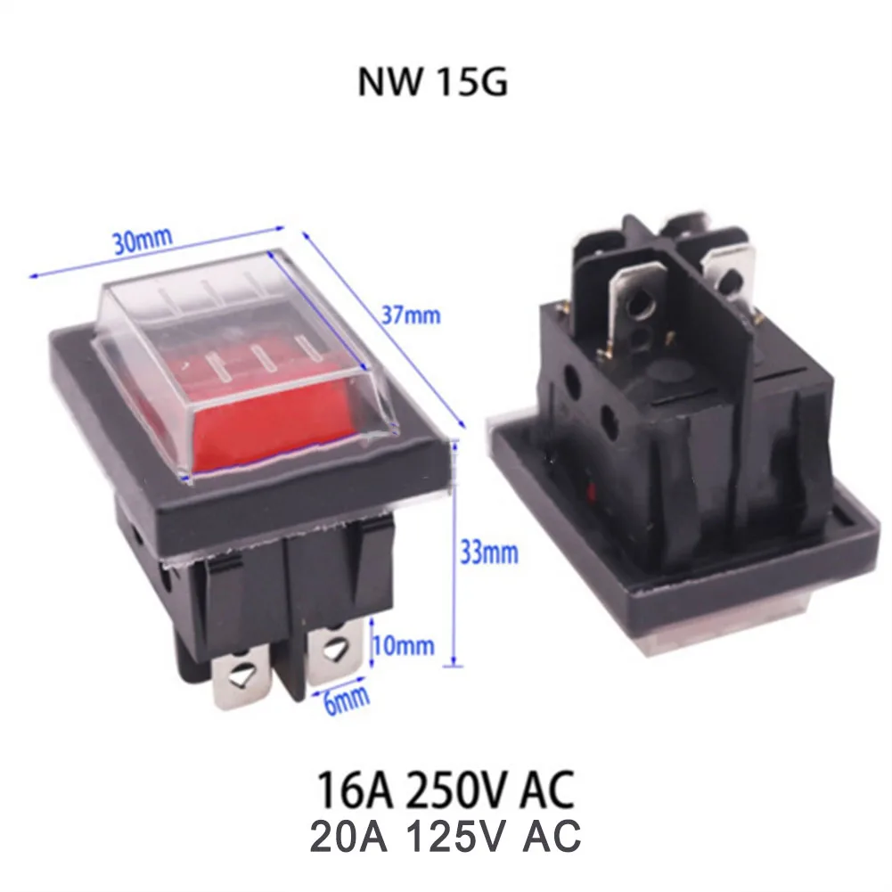 High Quality Rocker Switch Power Button 37*30*33mm 4 Pins ON/OFF Power ON/OFF Device For Boat Car Power Switch
High Quality Rocker Switch Power Button 37*30*33mm 4 Pins ON/OFF Power ON/OFF Device For Boat Car Power Switch