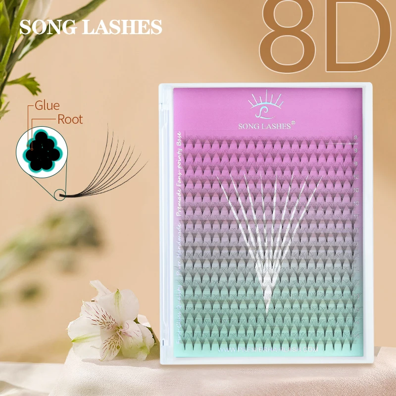Songlashes Mega Tray Premade Narrow Volume Fan Korean PBT Ultra Dark Pointy Base Promade Fans Eyelash Extensions Supplies
Songlashes Mega Tray Premade Narrow Volume Fan Korean PBT Ultra Dark Pointy Base Promade Fans Eyelash Extensions Supplies