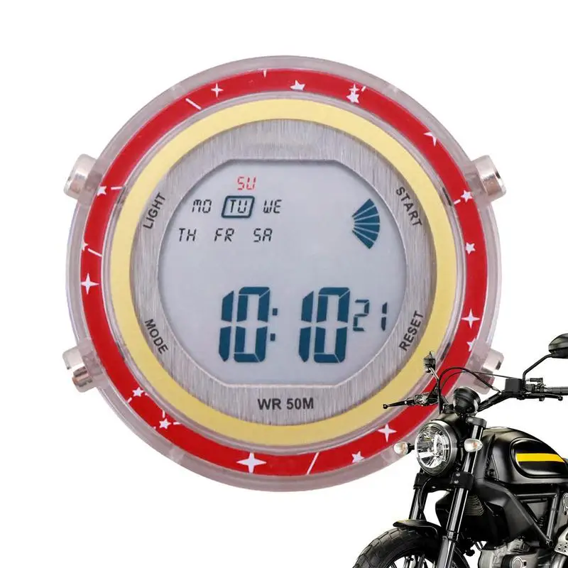Motorcycle Waterproof Clock Motorbike Mount Watch With Luminous Display Digital Display Universal Waterproof Clock For Car SUV
Motorcycle Waterproof Clock Motorbike Mount Watch With Luminous Display Digital Display Universal Waterproof Clock For Car SUV