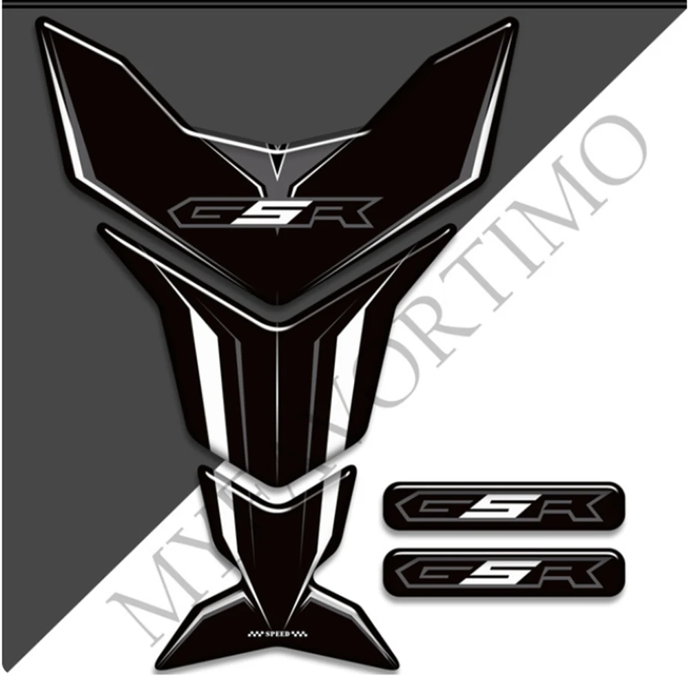 

Motorcycle Stickers Decals Fuel Oil For Suzuki GSR 600 750 GSR600 GSR750 Tank Pad Side Grips Protection