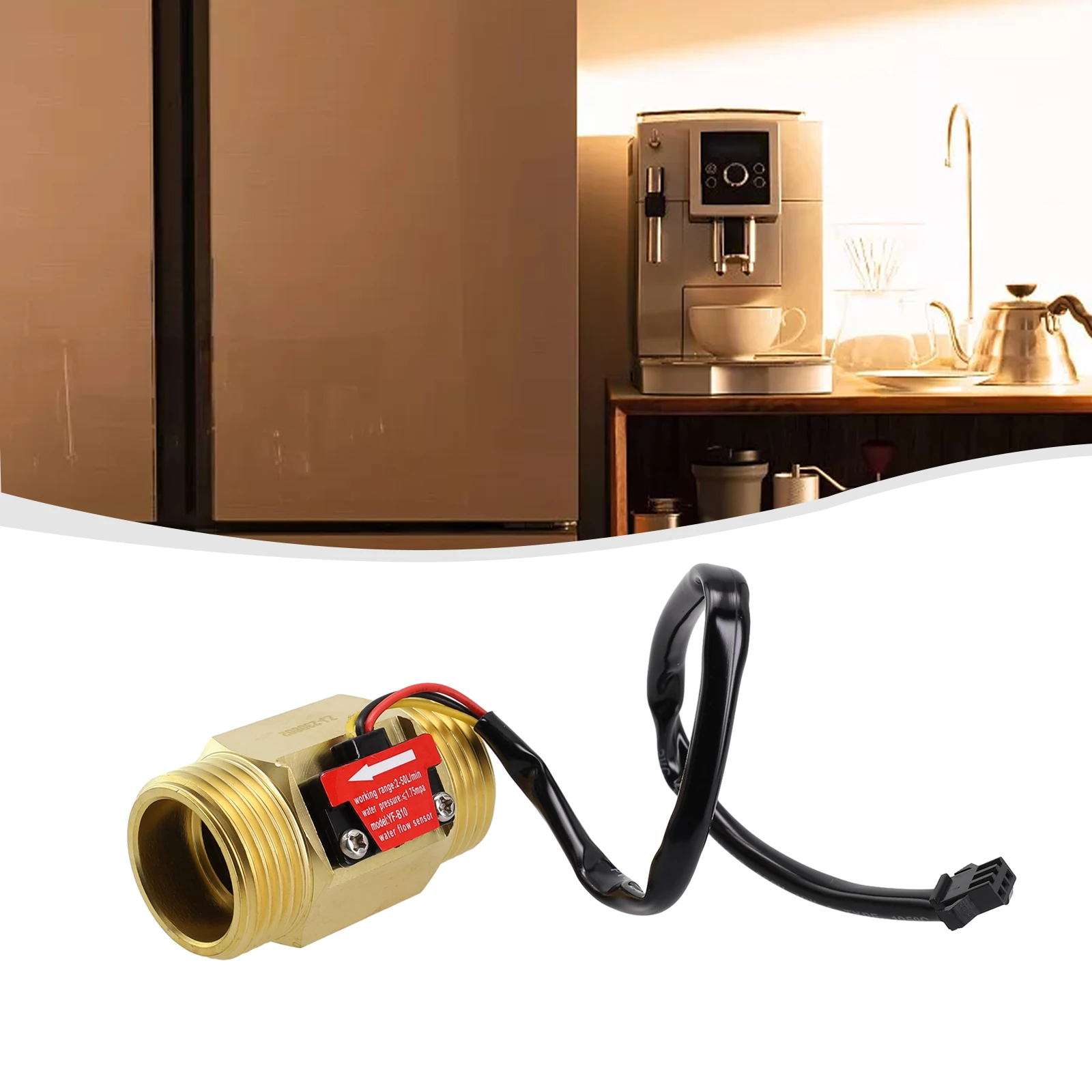 YF-B10 G1 Water Hall Stream Sensor Switch Meter For DC3.5~24V Wire Connection Industrial Turbine Accessories
YF-B10 G1 Water Hall Stream Sensor Switch Meter For DC3.5~24V Wire Connection Industrial Turbine Accessories