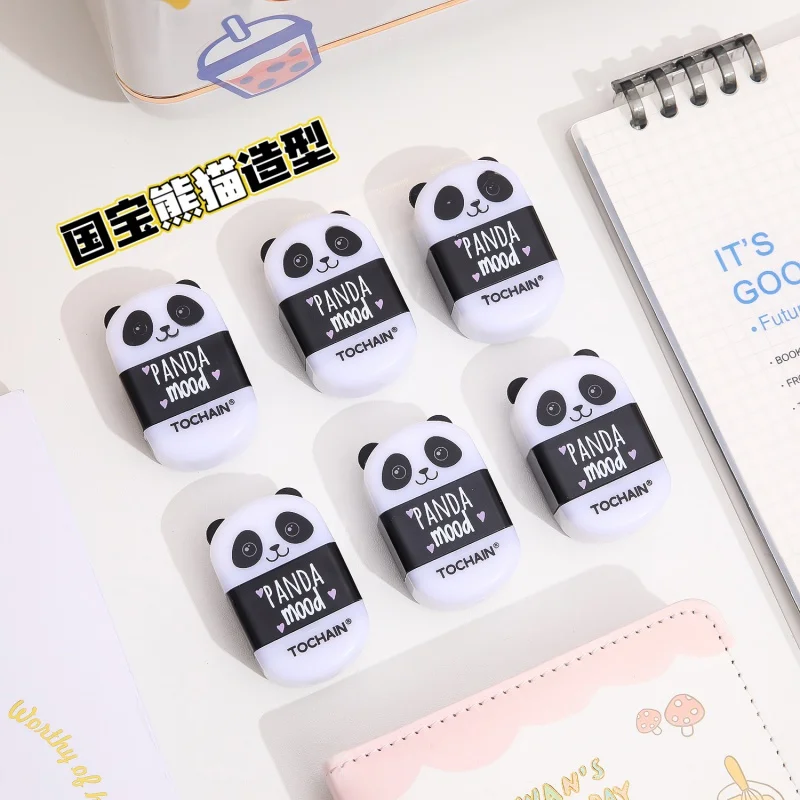 Kawaii Black White Panda Shape Rubber Pencil Erasers with Sharpener Student Kids Prizes Stationery School Supply Cute Stationery
Kawaii Black White Panda Shape Rubber Pencil Erasers with Sharpener Student Kids Prizes Stationery School Supply Cute Stationery