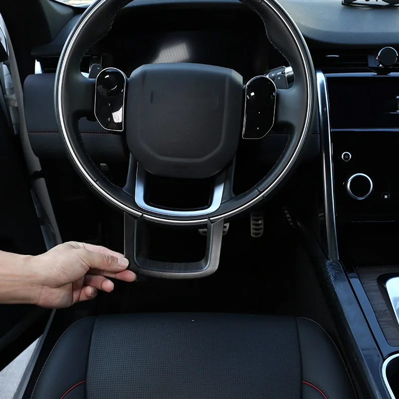For Land Rover Range Rover Sport For Range Rover Velar ABS Car Steering Wheel Decoration stickers Trim Auto Accessories
For Land Rover Range Rover Sport For Range Rover Velar ABS Car Steering Wheel Decoration stickers Trim Auto Accessories