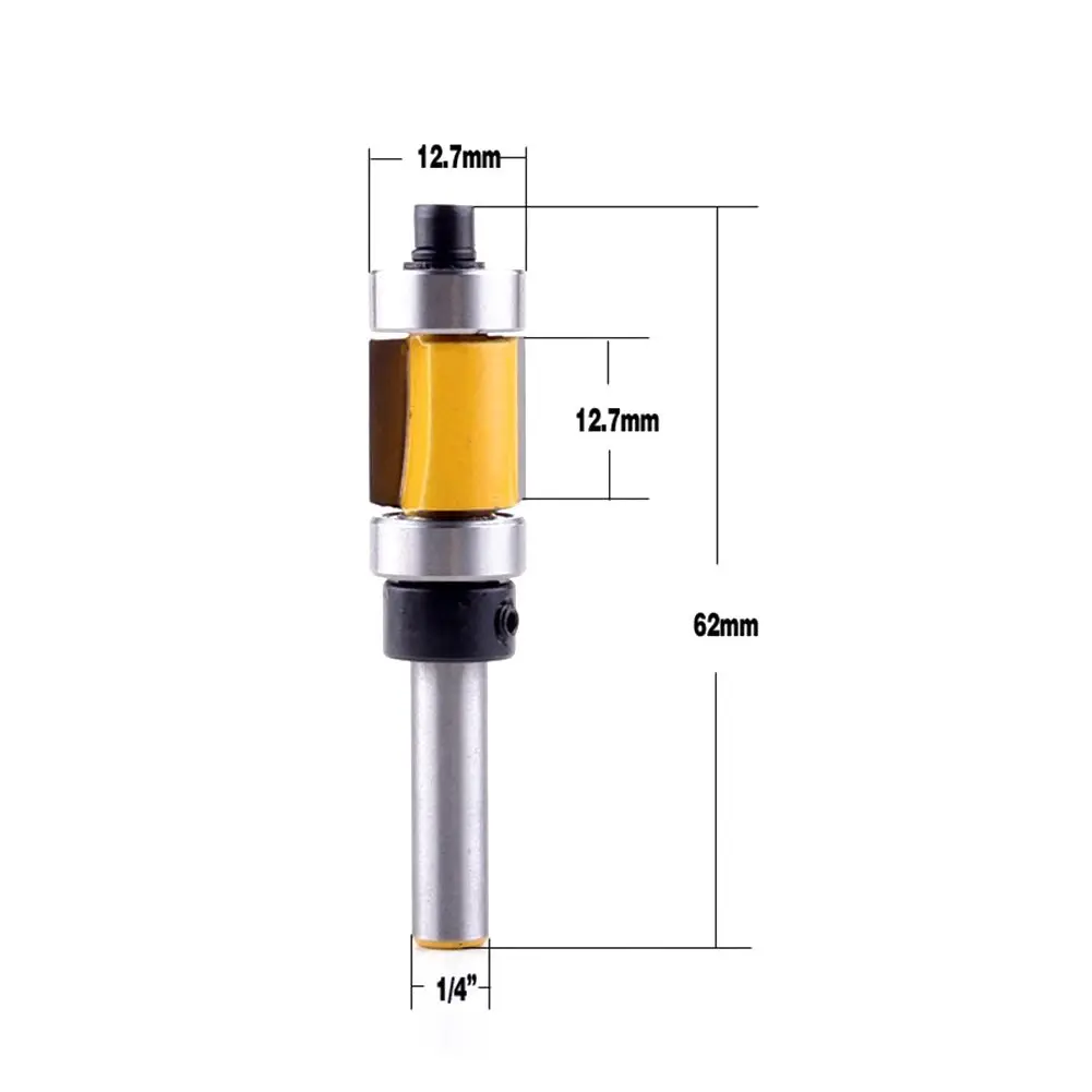 Brand New Router Bit 1/4\\\\\\\\\\\\\\\" 6.35mm Shank CNC Double Bearing Trimming Cutter Milling Cutter Steel Wood Carving Tool
Brand New Router Bit 1/4\\\\\\\\\\\\\\\" 6.35mm Shank CNC Double Bearing Trimming Cutter Milling Cutter Steel Wood Carving Tool
