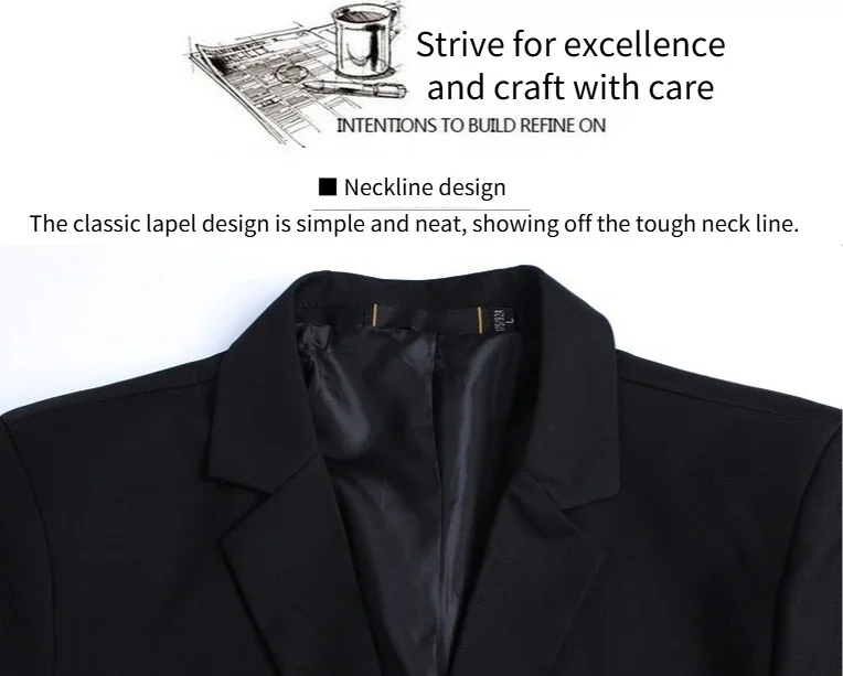 سترات رسمية للرجال سترات بدلة زفاف عالية الجودة أنيقة بقصة ضيقة للمكتب جاهزة من القماش المطاطي معاطف رفيعة للرجال غير رسمية 2025 سترات رسمية للرجال سترات بدلة زفاف عالية الجودة أنيقة بقصة ضيقة للمكتب جاهزة من القماش المطاطي معاطف رفيعة للرجال غير رسمية 2025