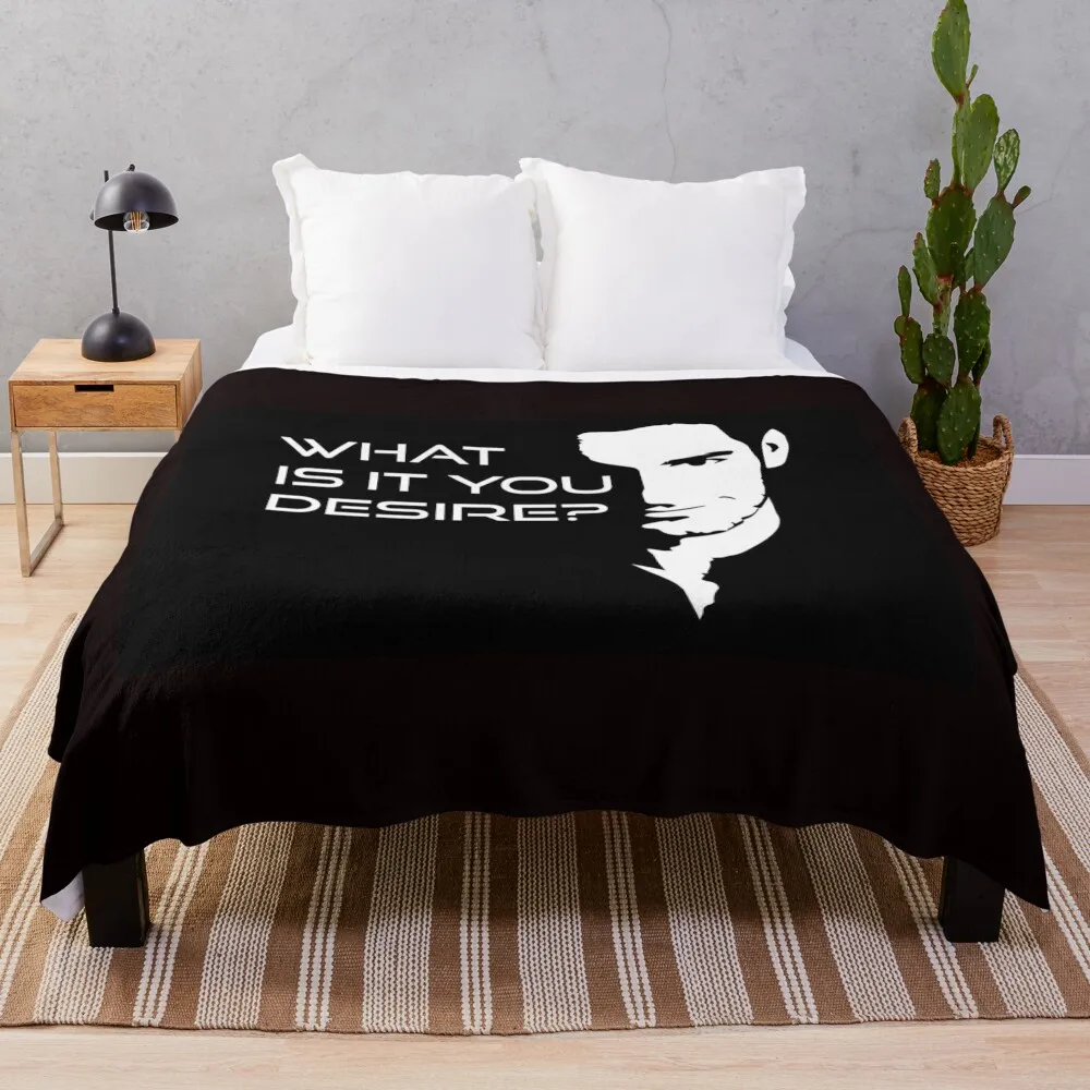 What is it you desire - Lucifer Morningstar Throw Blanket halloween Picnic Single sofa bed Blankets For Bed Blankets
What is it you desire - Lucifer Morningstar Throw Blanket halloween Picnic Single sofa bed Blankets For Bed Blankets