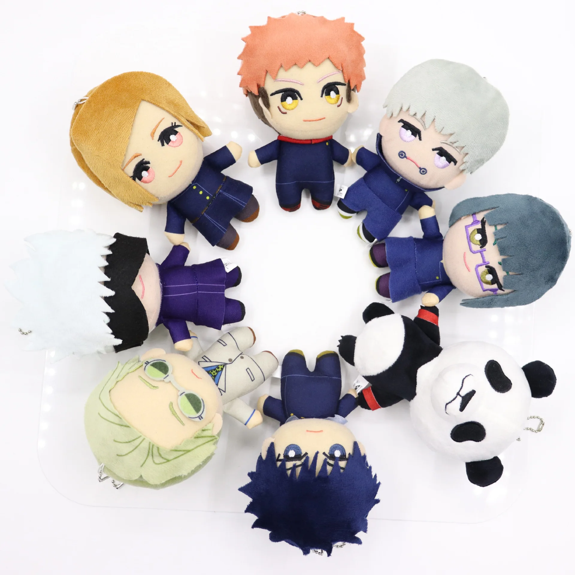 15cm Jujutsu Kaisen Plush Doll Toy Yuji Itadori Fushiguro Megumi Gojo Satoru Cartoon Character Pendant Key Chain for Kids Gifts
15cm Jujutsu Kaisen Plush Doll Toy Yuji Itadori Fushiguro Megumi Gojo Satoru Cartoon Character Pendant Key Chain for Kids Gifts