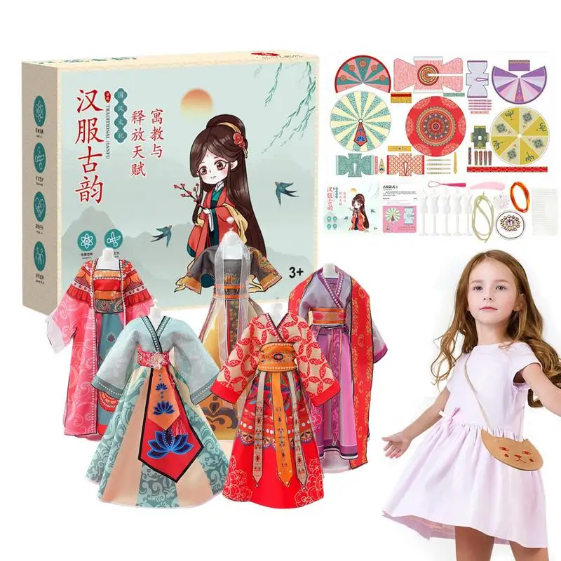 

Fashion Design Kit Fashion Clothing Design Toys For Kids Kids Fashion Toys Toddler Pretend Play Toy For Above 3 Years Girls Boys