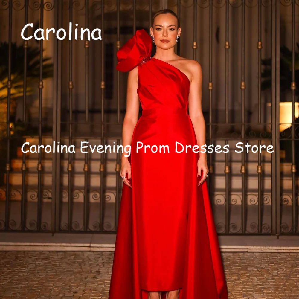 Carolina Satin Straight One-shoulder Ankle-length Luxury Prom Gown Evening Formal Elegant Pretty Party Dress for Women 2023
Carolina Satin Straight One-shoulder Ankle-length Luxury Prom Gown Evening Formal Elegant Pretty Party Dress for Women 2023