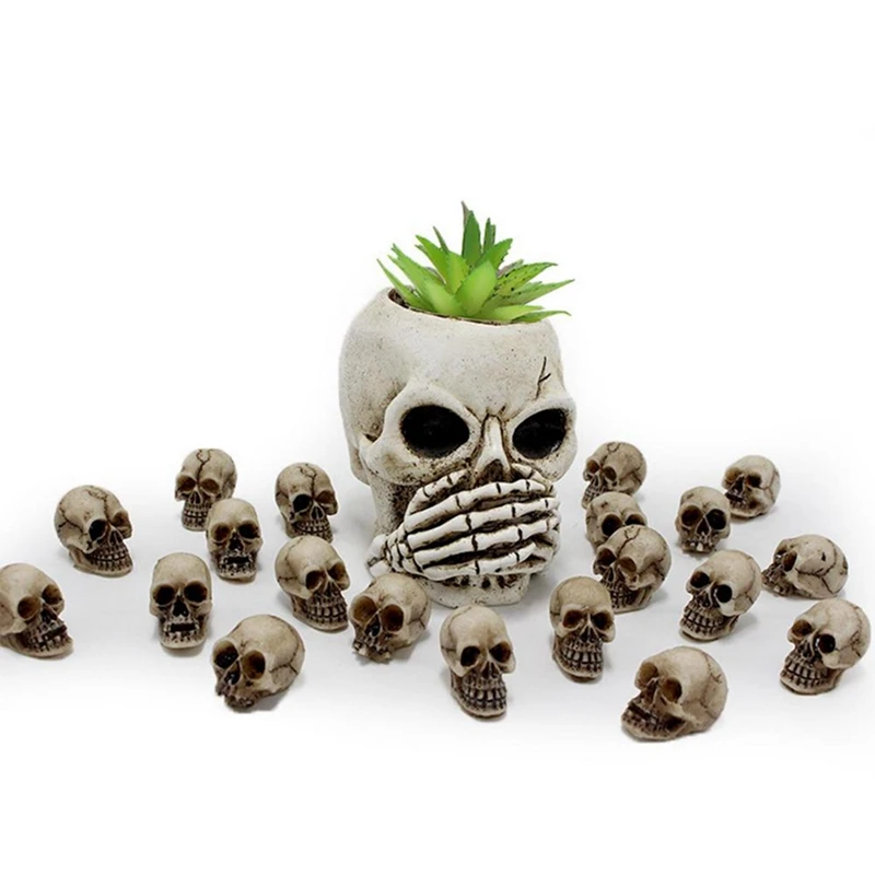 20 Piece Simulation Skull Model Toys Halloween Decoration Funny Model Toys Collection
20 Piece Simulation Skull Model Toys Halloween Decoration Funny Model Toys Collection