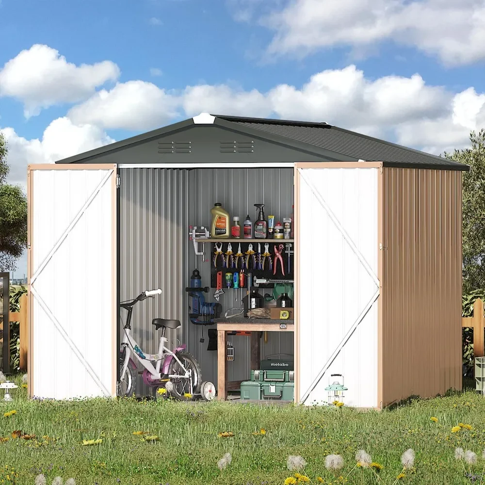 Outdoor Storage Shed, 7' X 7' Metal Storages Sheds for Outdoors, Outdoor Storage Shed
Outdoor Storage Shed, 7' X 7' Metal Storages Sheds for Outdoors, Outdoor Storage Shed