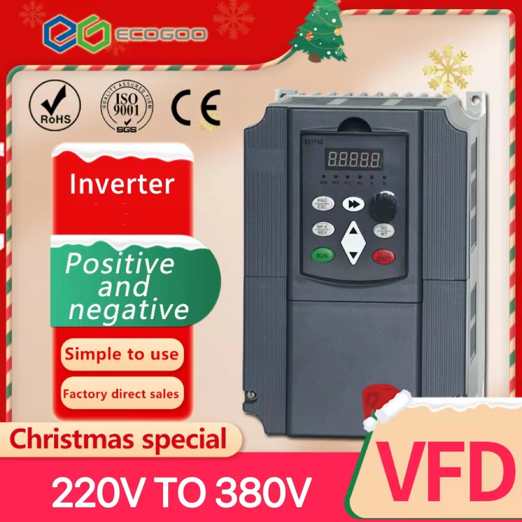 Single phase 220V to three phase 380V 7.5KW VFD Variable Frequency Drive VFD Inverter for blower motor
Single phase 220V to three phase 380V 7.5KW VFD Variable Frequency Drive VFD Inverter for blower motor