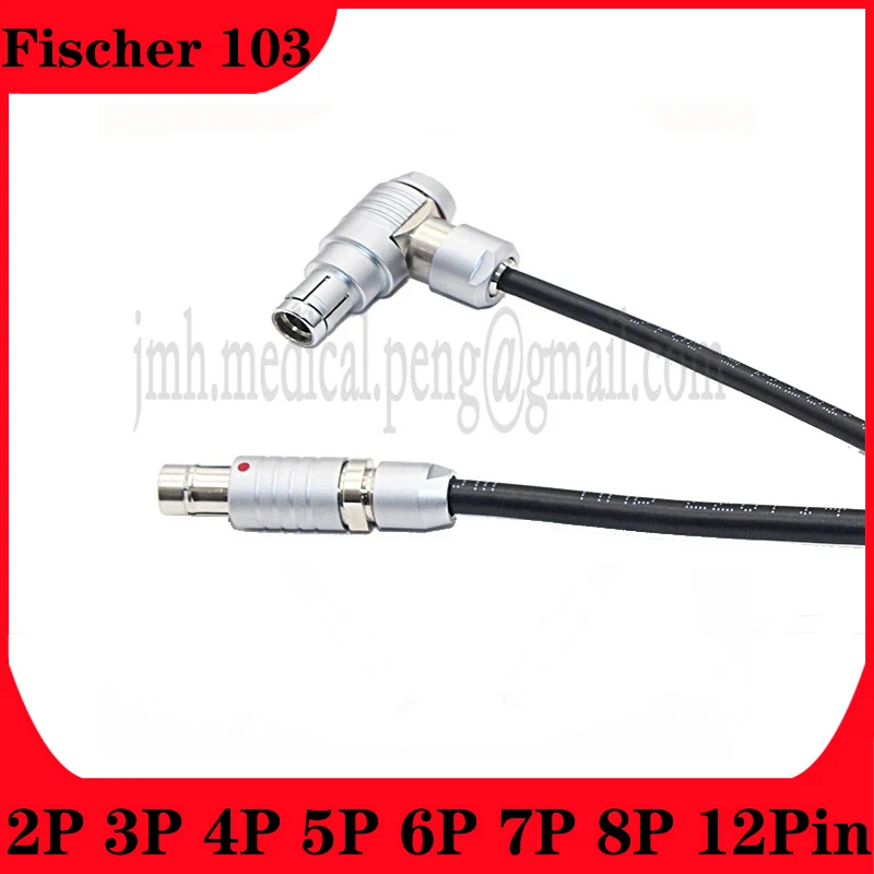 Compatible Fischer 103 1F 2 3 4 5 6 7 8Pin Waterproof IP68 Bend 90 Degrees Male Plug Female Socket Metal Connector Welding Cable
Compatible Fischer 103 1F 2 3 4 5 6 7 8Pin Waterproof IP68 Bend 90 Degrees Male Plug Female Socket Metal Connector Welding Cable
