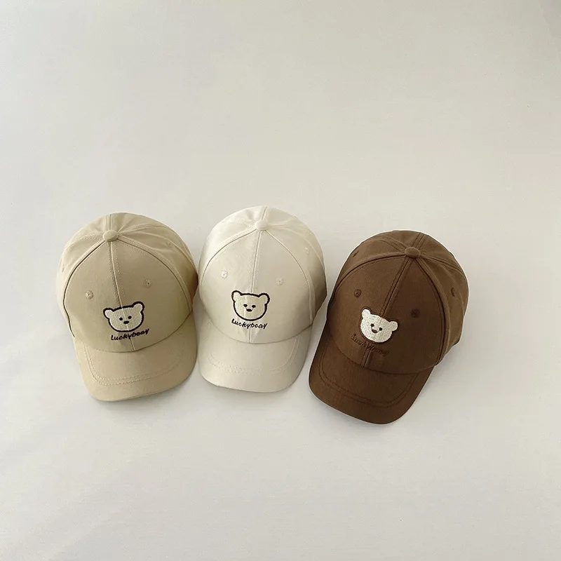 Cute Cartoon Bear Baby Baseball Cap Korean Baby Girl Boy Sun Hat Summer Outdoor Toddler Kids Hip Hop Beach Caps
Cute Cartoon Bear Baby Baseball Cap Korean Baby Girl Boy Sun Hat Summer Outdoor Toddler Kids Hip Hop Beach Caps
