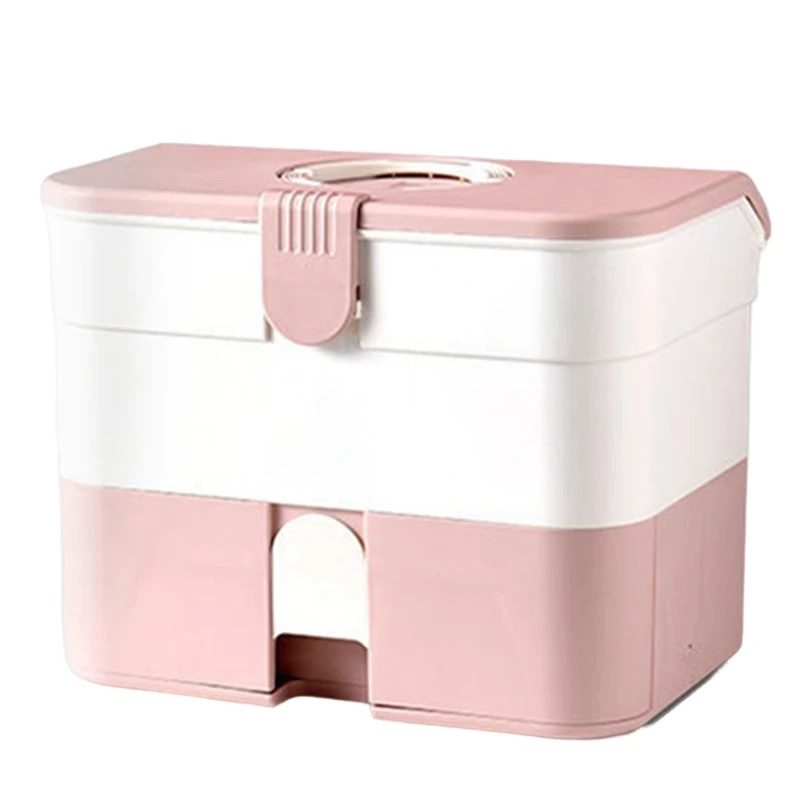 Storage Box Portable Storage Box With Removable Tray Portable Handle Family Emergency Medicine Kit Pink
Storage Box Portable Storage Box With Removable Tray Portable Handle Family Emergency Medicine Kit Pink