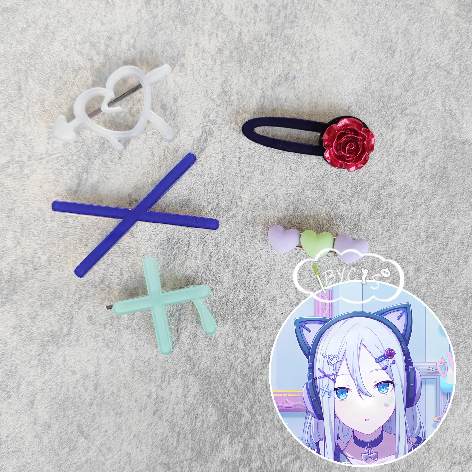 

Hot Sale Anime Yoisaki Kanade Hairpin Props Cosplay Accessories Hair Clip Cosplay Hairpin Accessories Gift