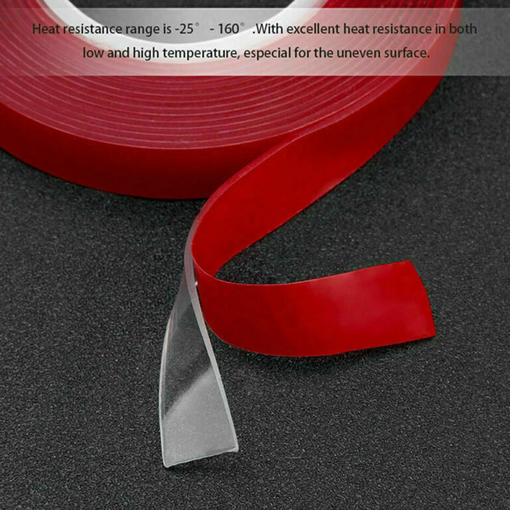 Durable Double Sided Tape Tape Seamless 1 Roll 300cm Length 5mm Width Adhesive Tape Craft Double Sided Sticker
Durable Double Sided Tape Tape Seamless 1 Roll 300cm Length 5mm Width Adhesive Tape Craft Double Sided Sticker