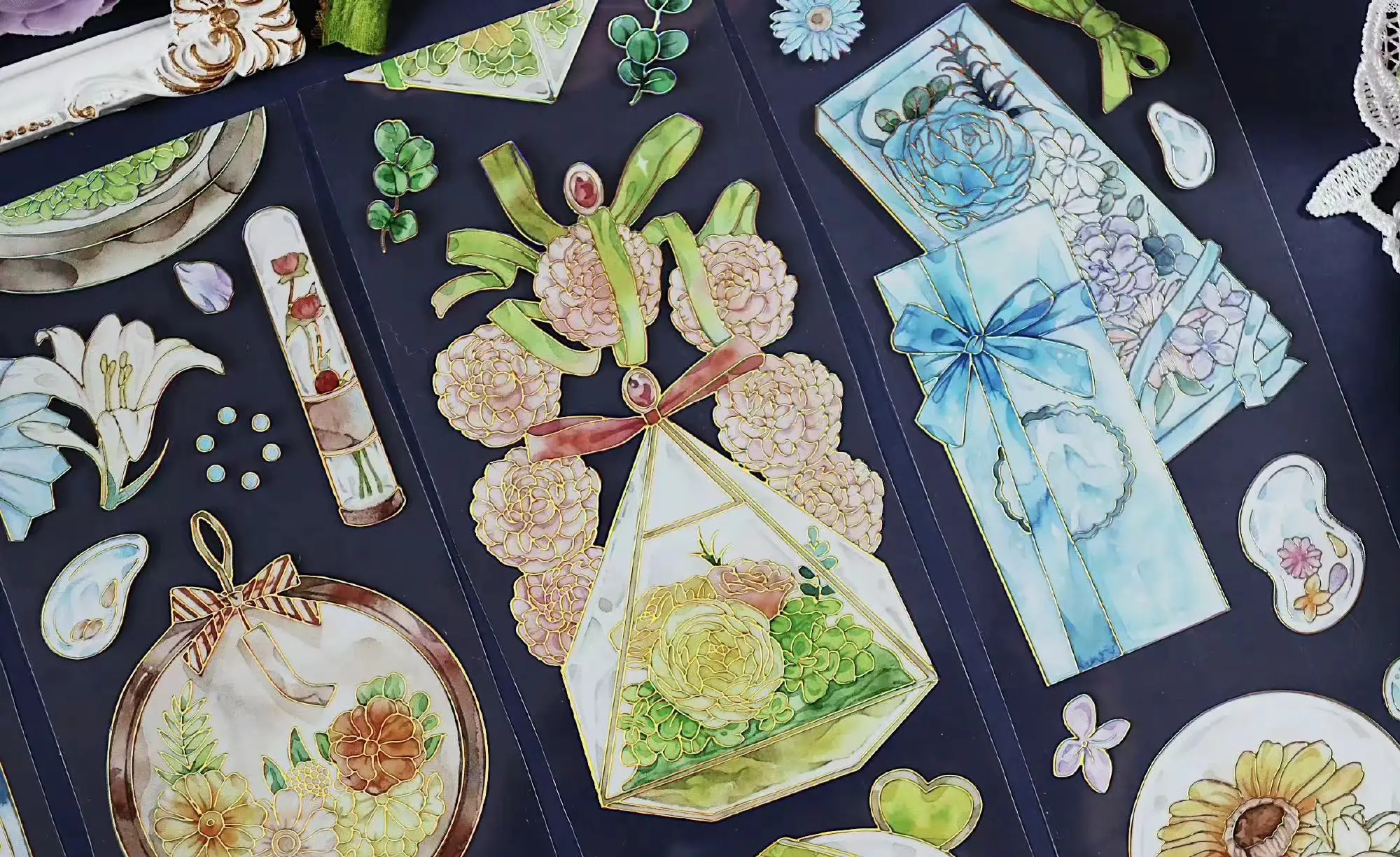 Vintage Forever Floral Box Washi PET Tape for Card Making DIY Scrapbooking Decorative Sticker
Vintage Forever Floral Box Washi PET Tape for Card Making DIY Scrapbooking Decorative Sticker