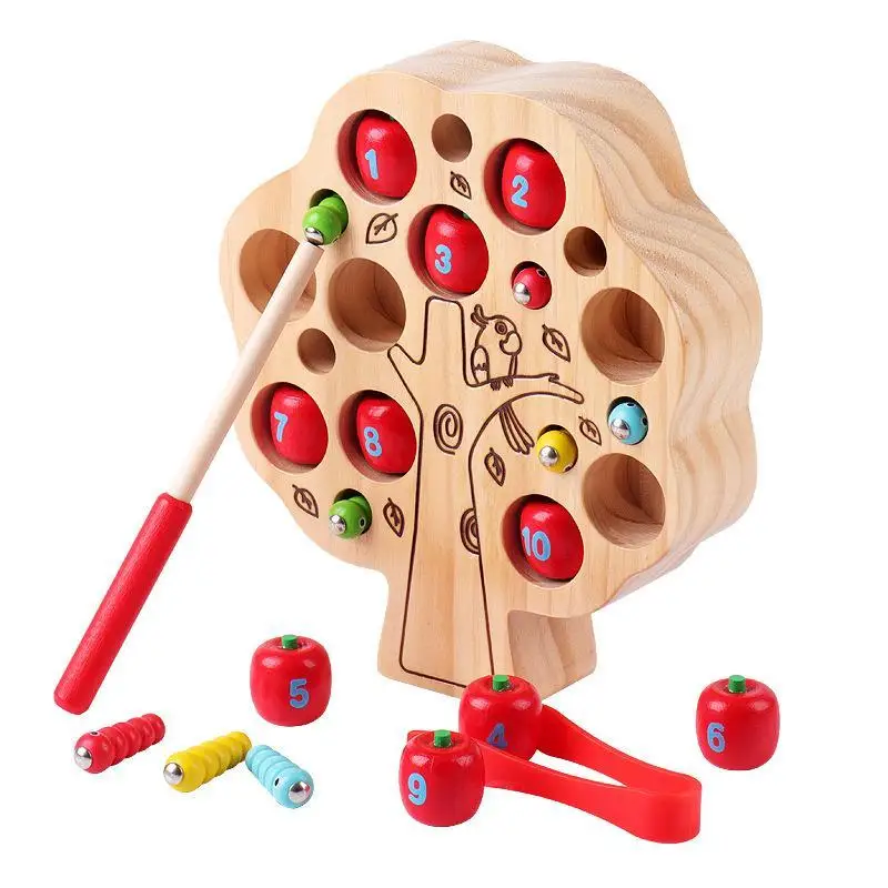 Magnetic Matching Game Wooden Montessori Toys Fishing Game Tree Shape Interactive Fishing Montessori Toys Birthday Gift For Kids
Magnetic Matching Game Wooden Montessori Toys Fishing Game Tree Shape Interactive Fishing Montessori Toys Birthday Gift For Kids