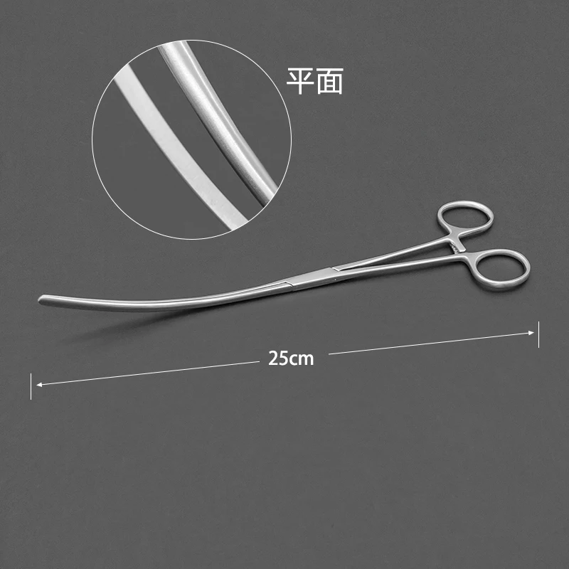 

Straight elbow angled teeth vertical teeth abdominal surgical clamping fixed intestinal forceps intestinal anastomosis forceps