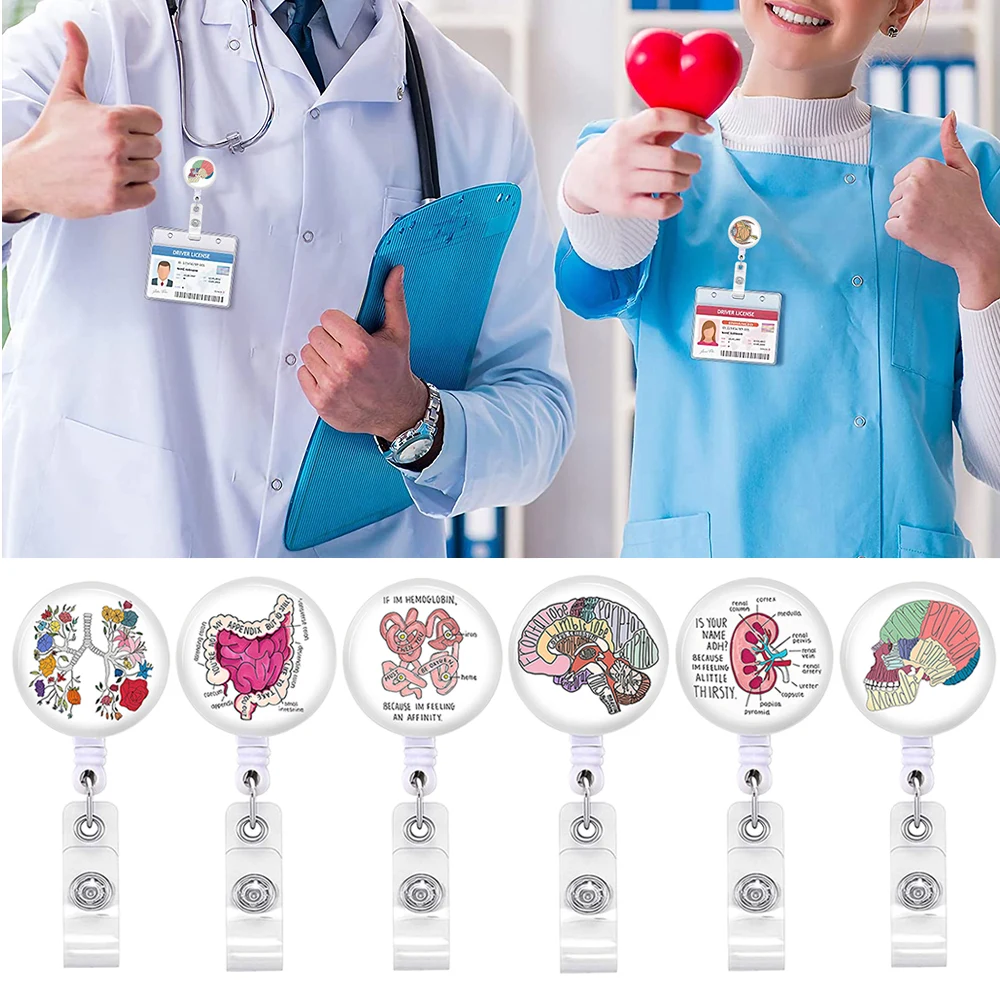 1pcs Retractable Badge Reel For Medical Worker Employee Card Holder Clip Badge Holder With Drawstring Office Accessories
1pcs Retractable Badge Reel For Medical Worker Employee Card Holder Clip Badge Holder With Drawstring Office Accessories
