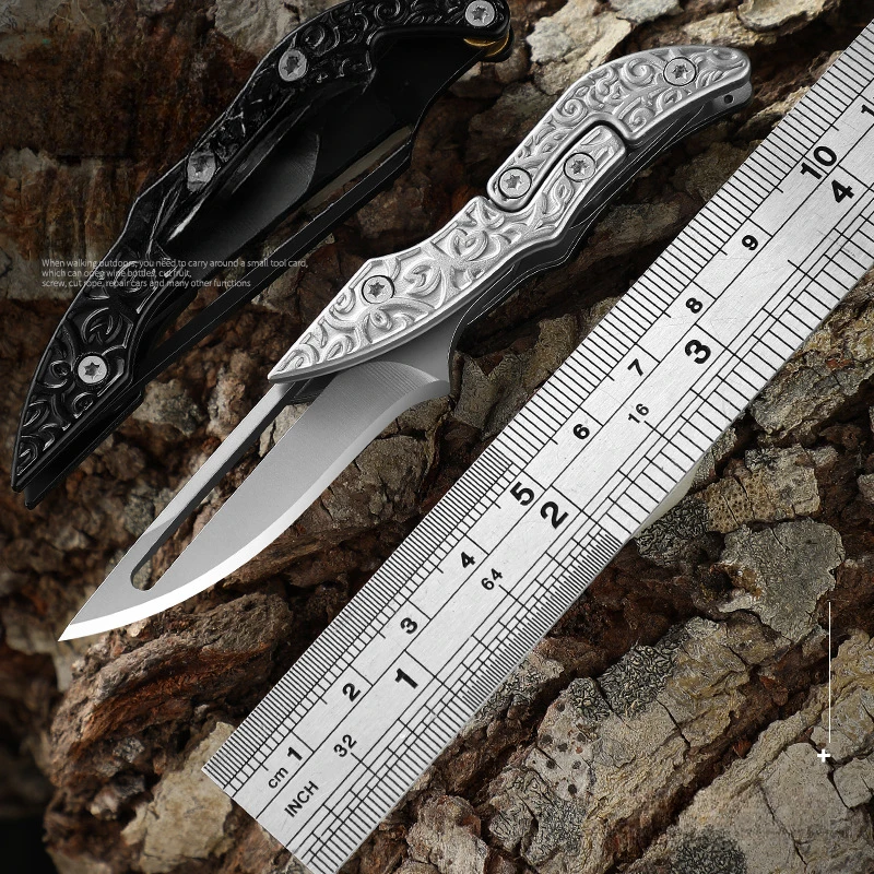Outdoor Portable Folding Knife for Men Self Defense Portable Military Tactical Pocket Knives for Hunting and Fishing
Outdoor Portable Folding Knife for Men Self Defense Portable Military Tactical Pocket Knives for Hunting and Fishing