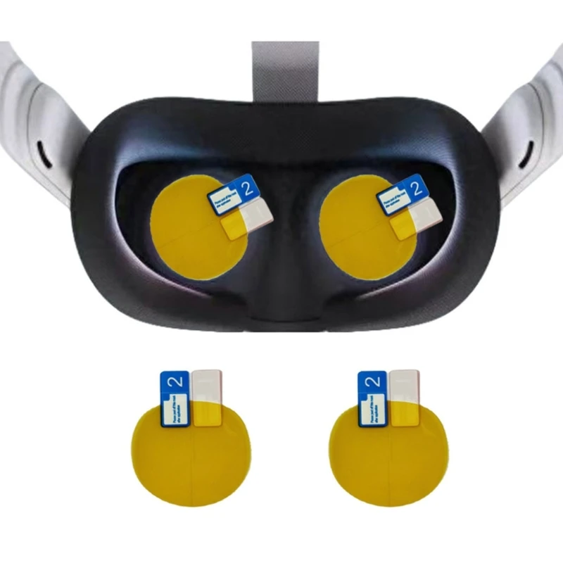 2Pcs Lens Film for MetaQuest 3 VR Headset Lens Screen Protector Dust Scratch Resistant VR Accessories
2Pcs Lens Film for MetaQuest 3 VR Headset Lens Screen Protector Dust Scratch Resistant VR Accessories
