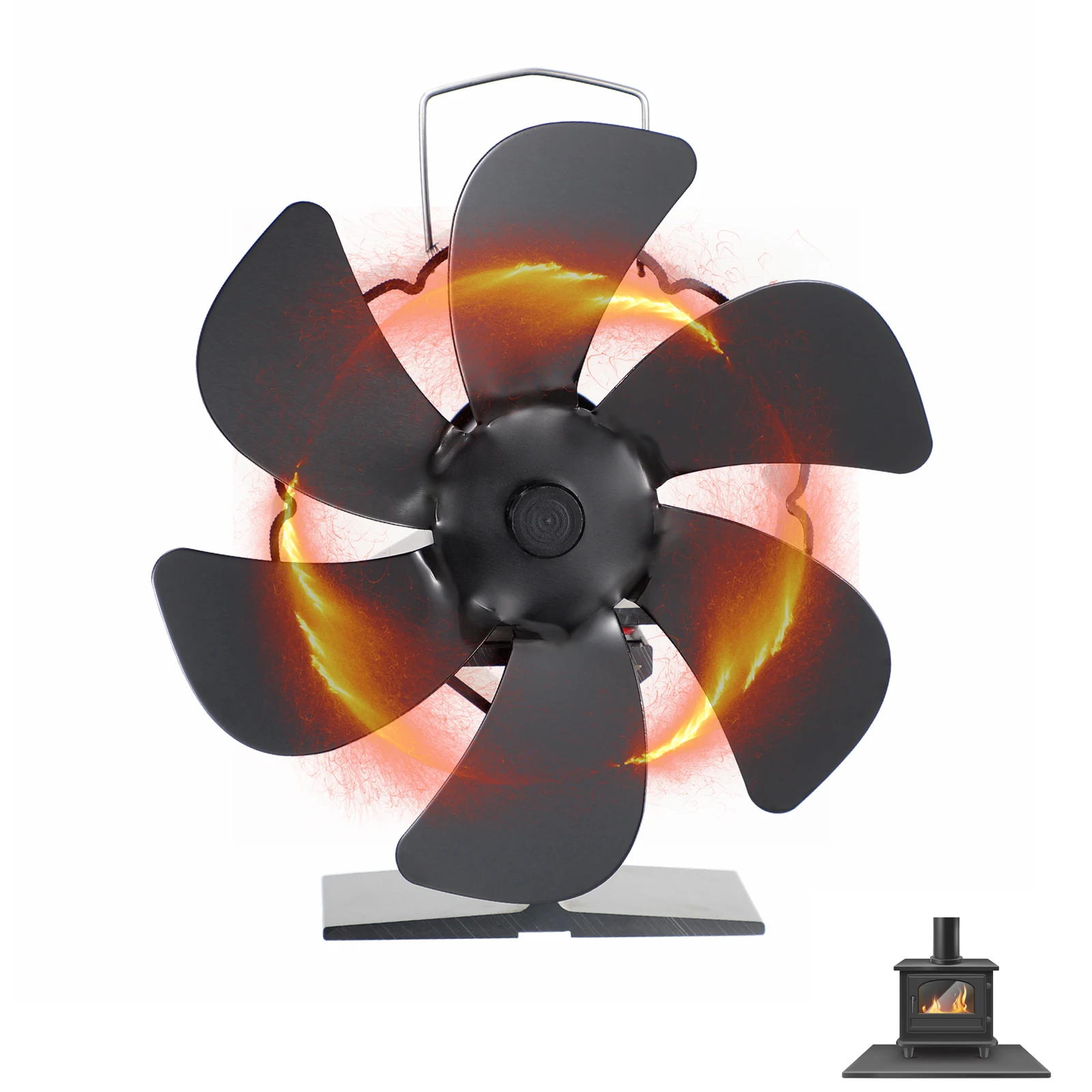 Fireplace Fan 6 Blades Stove Fan With Overheating Protection Fireplaces Tool Parts Replacement Powerless Quiet Operation
Fireplace Fan 6 Blades Stove Fan With Overheating Protection Fireplaces Tool Parts Replacement Powerless Quiet Operation