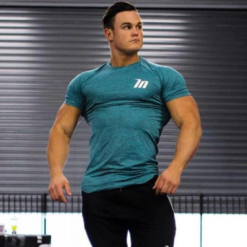New Compression T-shirt Superelastic Skinny Shirt Men Gyms Fitness Workout Quick dry Tee Tops Male Summer Jogger Sporty Clothing
New Compression T-shirt Superelastic Skinny Shirt Men Gyms Fitness Workout Quick dry Tee Tops Male Summer Jogger Sporty Clothing