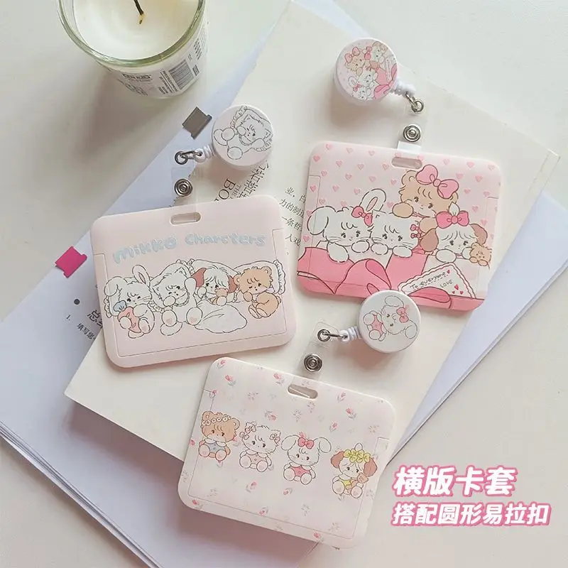 Sanrio Kawaii Mikko Cutting Sleeve Anime Cute Cartoon Campu Card Bus Subway Card Holder with Hanging Rope Protective Sheath Toy
Sanrio Kawaii Mikko Cutting Sleeve Anime Cute Cartoon Campu Card Bus Subway Card Holder with Hanging Rope Protective Sheath Toy