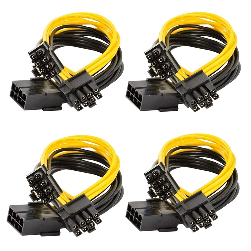 4 шт. 8-контактный шнур питания PCI-E до 2 PCI-E 8-контактный (6 контактов + 2 контакта), сплиттер PCI Express, графический разъем, шнур питания для ПК
4 шт. 8-контактный шнур питания PCI-E до 2 PCI-E 8-контактный (6 контактов + 2 контакта), сплиттер PCI Express, графический разъем, шнур питания для ПК