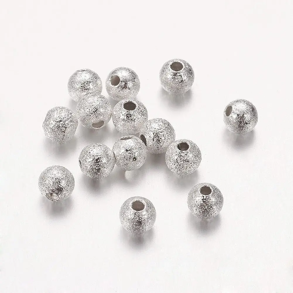 1000pcs 4mm Brass Textured Beads Silver Color Plated Round Spacer Beads for Jewelry Making DIY Bracelet Necklace Accessories
1000pcs 4mm Brass Textured Beads Silver Color Plated Round Spacer Beads for Jewelry Making DIY Bracelet Necklace Accessories