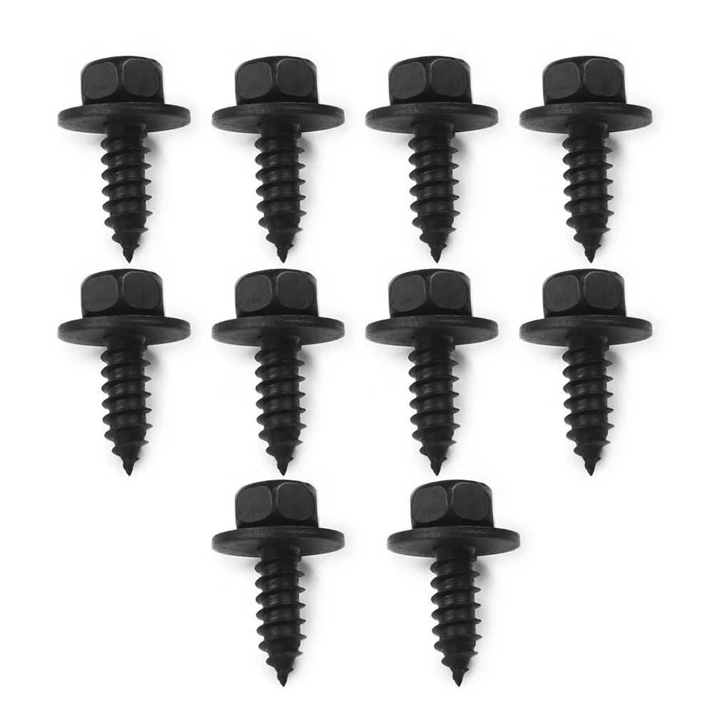 

10pcs Car Clips Set For Toyota Bumper Fender Splash Seal Shield Rivet-Clip Bolt Screw Fastener 90159-60498 Universal Accessories