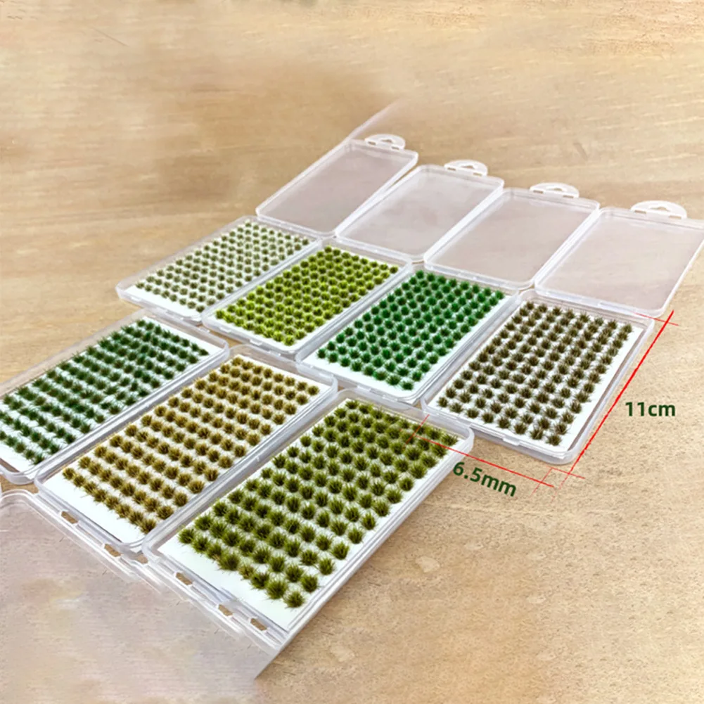 104pcs Grass Tufts Model Bushy Simulate Mini Farmland Adhesive Static Railroad Terrain Miniature Scenery Desktop Flowerpot Decor
104pcs Grass Tufts Model Bushy Simulate Mini Farmland Adhesive Static Railroad Terrain Miniature Scenery Desktop Flowerpot Decor