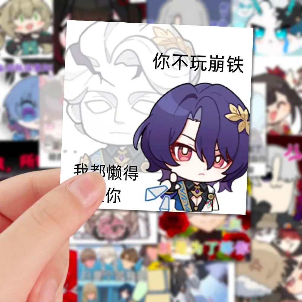 Китайская игра Honkai: наклейки с звездами на рельсах, Мультяшные наклейки «сделай сам», наклейки для стола, ноутбука, наклейки на чашки с водой, 48 шт.
Китайская игра Honkai: наклейки с звездами на рельсах, Мультяшные наклейки «сделай сам», наклейки для стола, ноутбука, наклейки на чашки с водой, 48 шт.
