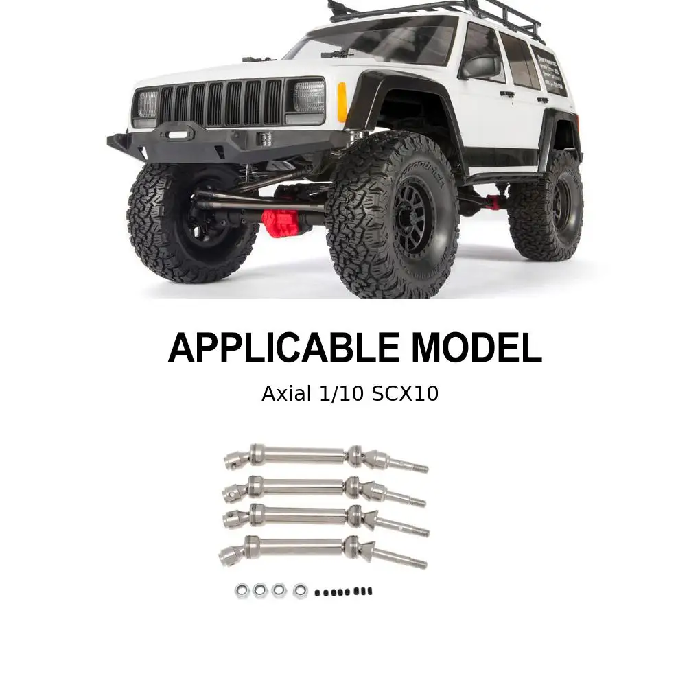 Стальной прочный и долговечный задний вал CVD для 1/10 Axial SCX10 TRX4 TRX6 RC Автомобильная деталь аксессуары для радиоуправляемых автомобилей
Стальной прочный и долговечный задний вал CVD для 1/10 Axial SCX10 TRX4 TRX6 RC Автомобильная деталь аксессуары для радиоуправляемых автомобилей