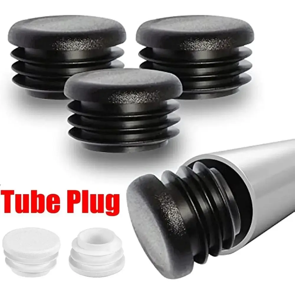 

10Pcs Steel Pipe Furniture Leg Plug Non-slip Pipe Inserts Plugs Blanking End Caps Floor Protectors 16 19 22 25mm