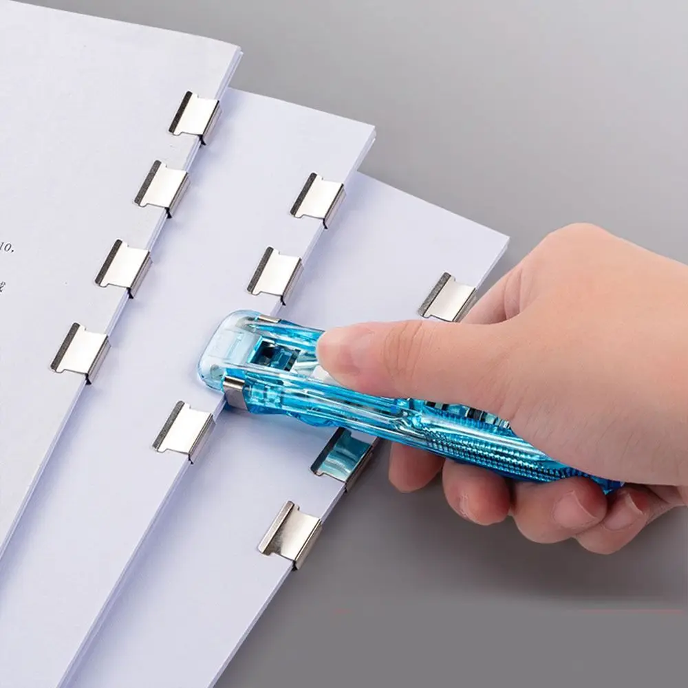 Supplies Push Clamp Stapler Paper Clipper with Refill Paper Fixing Clip Push Clip Staple Remover Paper Binding Clamp
Supplies Push Clamp Stapler Paper Clipper with Refill Paper Fixing Clip Push Clip Staple Remover Paper Binding Clamp