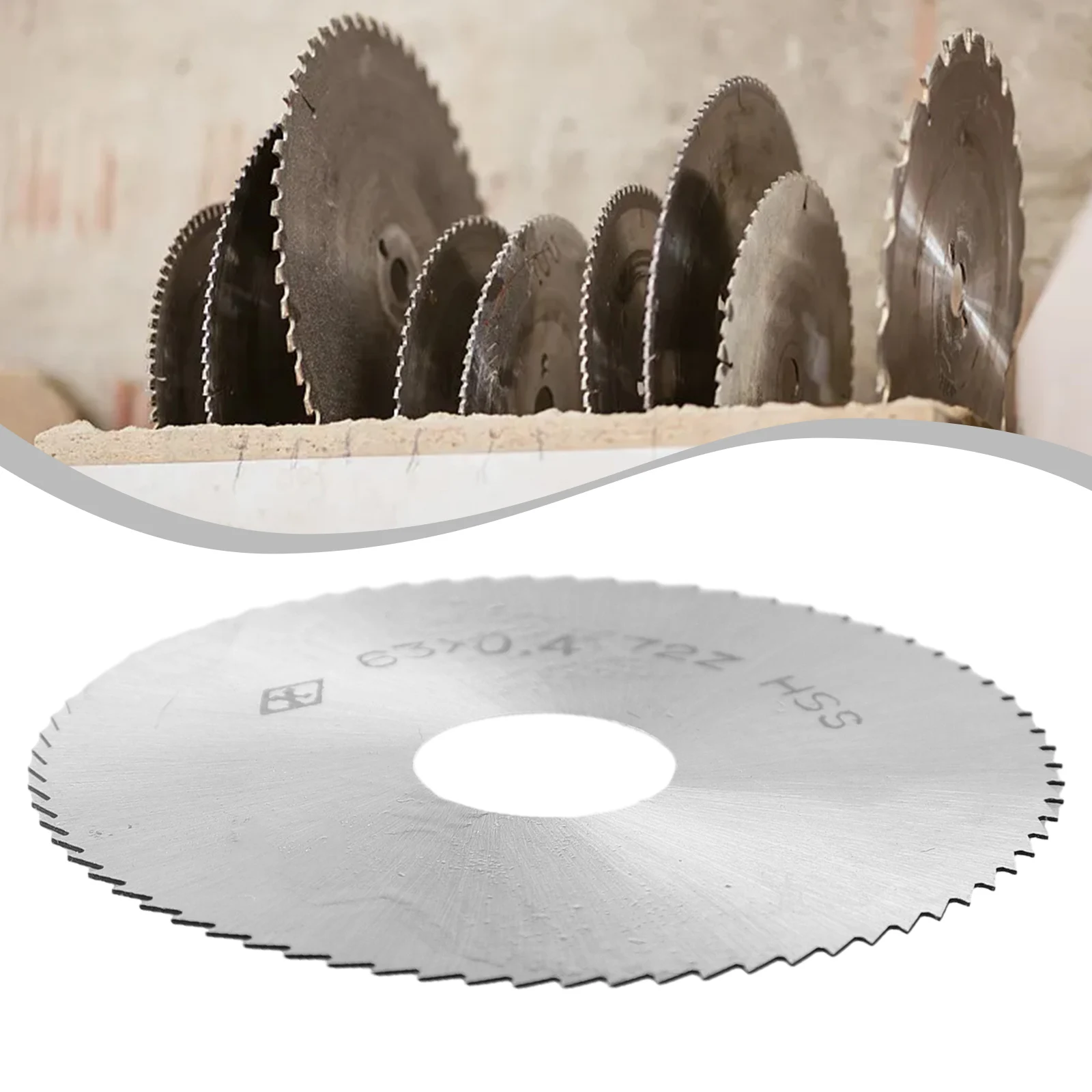 1pc Circular Saw Blade 63mm Bore Diameter Wheel Cutting Disc 72 Teeth Cutting Blades For Crafts Jewelry Wood Plastic Copper
1pc Circular Saw Blade 63mm Bore Diameter Wheel Cutting Disc 72 Teeth Cutting Blades For Crafts Jewelry Wood Plastic Copper