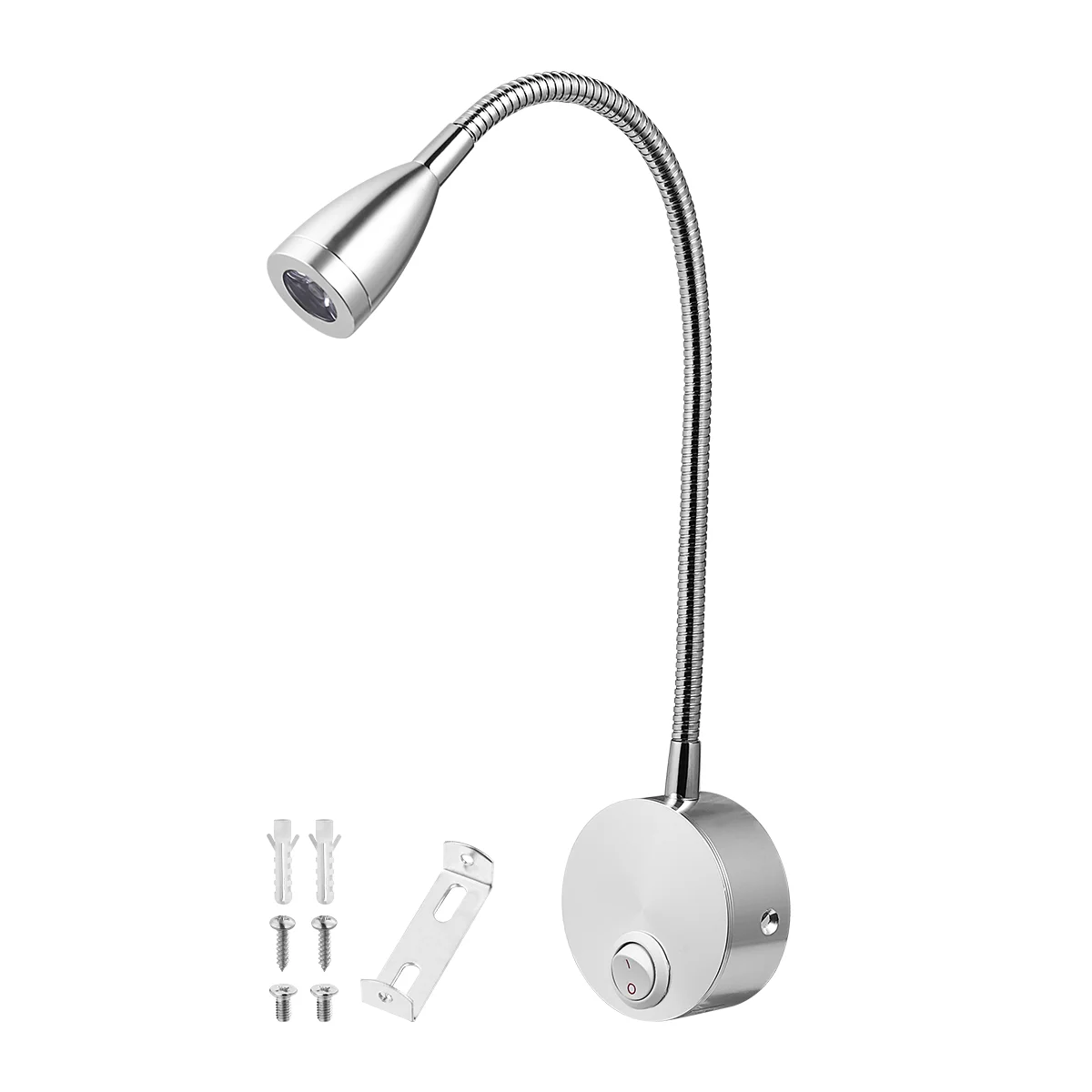 Mobestech AC 85-265V 3W 360 градусов Гибкая рукоятка, искусственная стена, лампа для чтения, прикроватная лампа с (теплым белым)
Mobestech AC 85-265V 3W 360 градусов Гибкая рукоятка, искусственная стена, лампа для чтения, прикроватная лампа с (теплым белым)